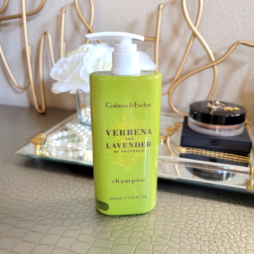 Crabtree & Evelyn VERBENA and LAVENDER Full Size Shampoo 9.6 FL OZ